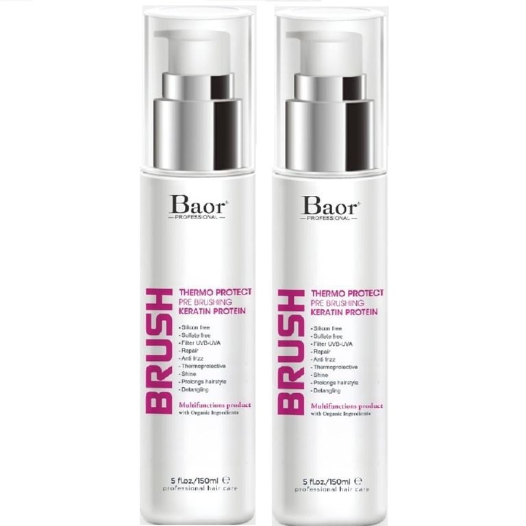 Dúo Baor Brush Spray Protector Térmico Tratamiento Multifuncional