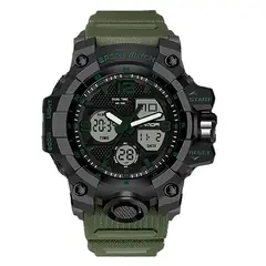 SANDA - RELOJ HOMBRE GUERRERO MILITAR 6030