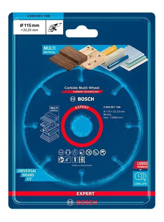 Disco Diamantado 4 1/2" Expert Multimaterial 2608.901.188-000