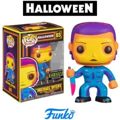 FUNKO - Pop Michael Myers Black Light - Terror Halloween exclu