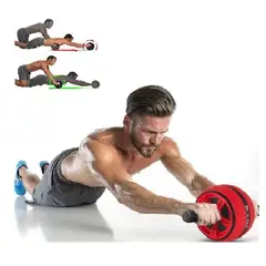 GENERICO - Rueda Abdominal Ab Roller mas Tapete