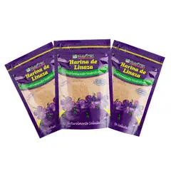 NUTRI MIX - Tri pack Harina de linaza x 200 gr c/u Nutrimix