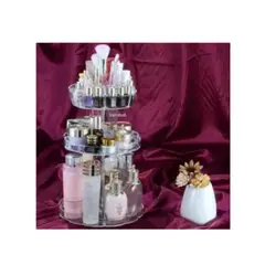 GENERICO - Organizador Acrilico Maquillaje cosmeticos giratorio 360_.