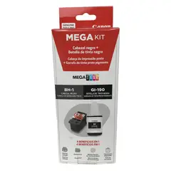 CANON - CABEZAL BH-1 TINTA GI-190 BK NEGRO ORIGINAL