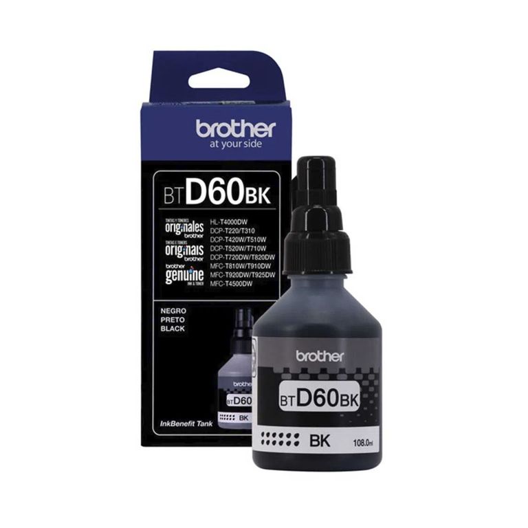 TINTA BTD-60BK NEGRA ORIGINAL