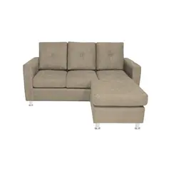 BARAKA HOME - Seccional Intercambiable Lyon 3 Cuerpos - Beige Caro