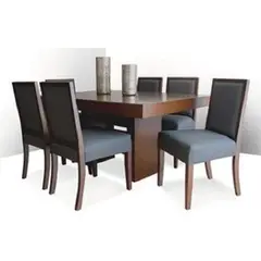DMUEBLES - Juego De Comedor 6 Sillas Atlanta