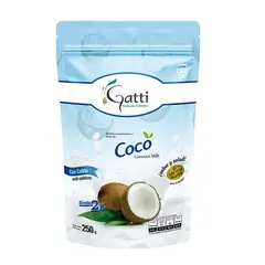 GATTI - Bebida instantánea de Coco en polvo x 250 gr