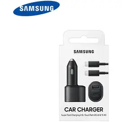 SAMSUNG - Cargador 45W para Galaxy S21 Plus Ultra Original - negro