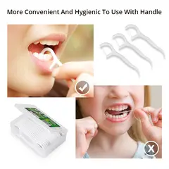 GENERICO - Flosser dental estuche de 30 unidades - para niños