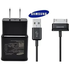 SAMSUNG - Cargador Galaxy Tablet Tab 10.1 + Cable (30- Pines) - Negro