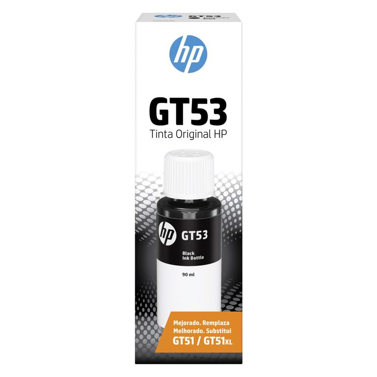 BOTELLA DE TINTA GT53 NEGRO 90ml 1VV22AL ORIGINAL