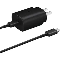 GENERICO - Cargador Carga Rápida para Samsung EP-TA800 25W - Negro