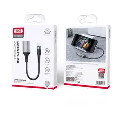 XO SIMPLE IS BEAUTY - Cable Adaptador XO OTG Micro a USB