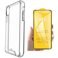 CASE - Funda Space Mica Vidrio Templado para iPhone Xs Max
