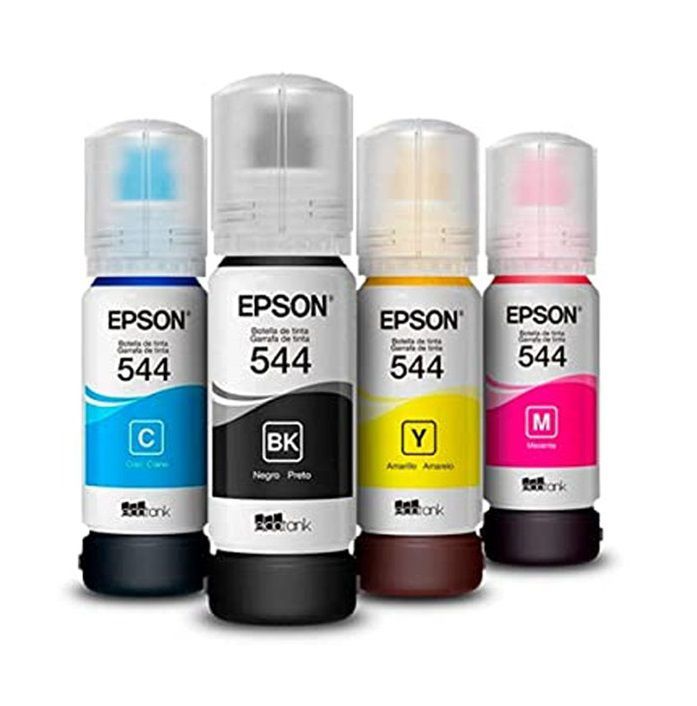 Juego De Tinta T544 Original Serie L3210 L3250 L5290
