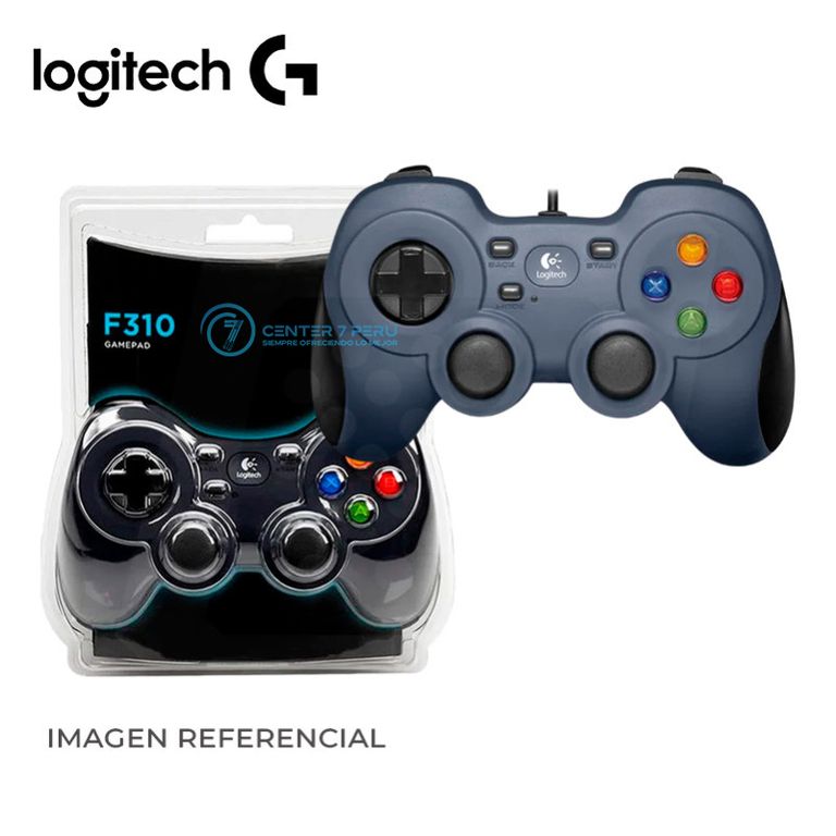 Mando Gamepad G F310 Estilo Consola USB Para PC y TV