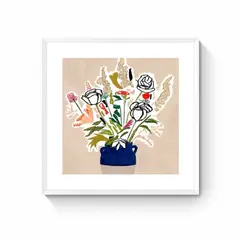 DECO DESIGN - Cuadro Annie 50X50Cm