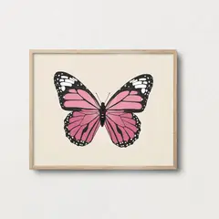 DECO DESIGN - Cuadro Butterfly 30X40Cm