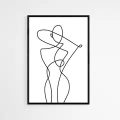 DECO DESIGN - Cuadro Her 40X60Cm