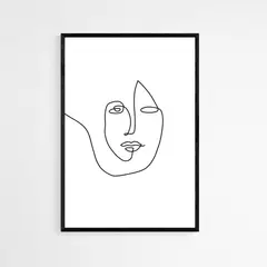 DECO DESIGN - Cuadro Myself 40X60Cm