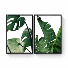 DECO DESIGN - Set Botanic X 2 Pcs - 40x60cm