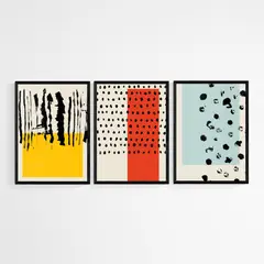 DECO DESIGN - Set Colors X 3 Pcs - 40x60cm