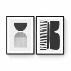 DECO DESIGN - Set Wait X 2 Pcs - 40X60Cm