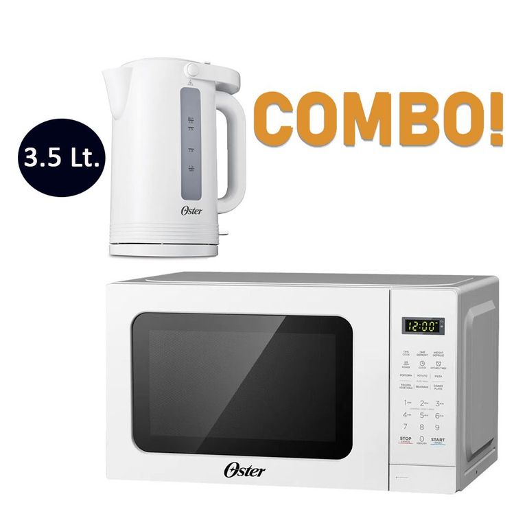 Horno Microonda POGME2701 mas Hervidor 3.5 L