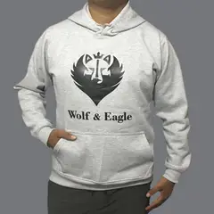 WOLF & EAGLE - Polera Wolf Eagle Estampado Melange