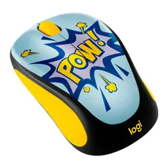 LOGITECH - MOUSE CON DISEÑO INALAMBRICO M317C POW YELLOWBLACK-