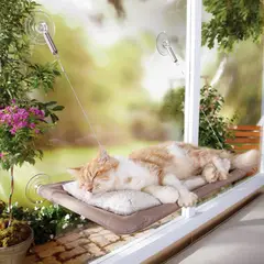 GENERICO - Cama colgante hamaca lavable para gato para la ventana