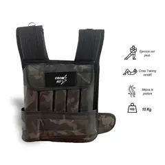 HOLGU - Chaleco Crossfit Camuflado 10Kg crossfit