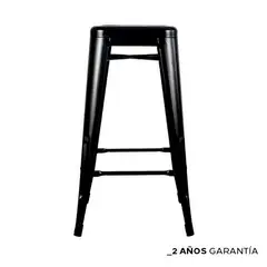 ZIYAZ - Banco Vintage Negro H77