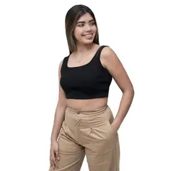 PEYITO - Top Hilo Mujer Manga Cero