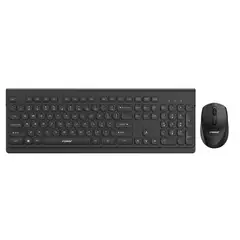 GENERICO - Teclado y Mouse Forev Negro