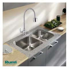 RUMI - LLAVE PARA LAVADERO AL MUEBLE LRT RT-03 CROMADA