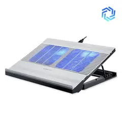 NUOXINTR - Cooler para laptop de Aluminio ergonomico Nuoxi T10 - Plateado
