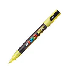 POSCA - Marcador PC-3ML Amarillo Escarchado