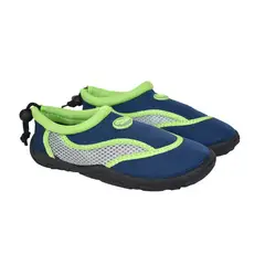 GENERICO - AQUA SHOES - ZAPATILLAS DE AGUA - PARACAS AZUL/VERDE TALLAS 27 A 34