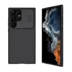 NILLKIN - Samsung Galaxy S23 Ultra Case Funda Camshield - Negro