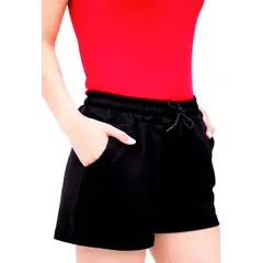 PYT - Short Algodón French Terry Básico Mujer