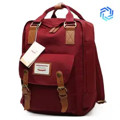 GENERICO - Mochila para laptop 14 pulgadas guinda