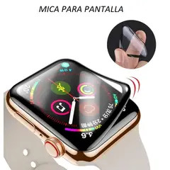 GENERICO - Protector de pantalla Completo para APPLE WATCH 44MM - Negro