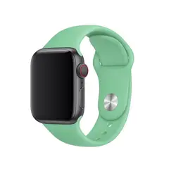 GENERICO - Correa Silicona para APPLE WATCH 41mm - 40mm - 38mm - Verde Claro