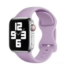 GENERICO - Correa Silicona para APPLE WATCH 49mm - 45mm - 44mm - 42mm - Lila