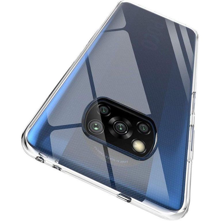 Space Drop Collection Case For Xiaomi Poco X3 Pro Transparente