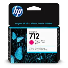 HP - CARTUCHO DE TINTA 712 MAGENTA 29ml (3ED68A) ORIGINAL