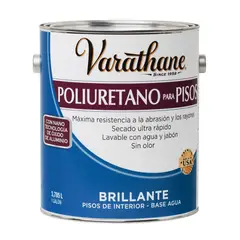 RUST OLEUM - VARATHANE POLIURETANO PISOS INTERIOR BRILLANTE BASE AGUA 1 GALÓN