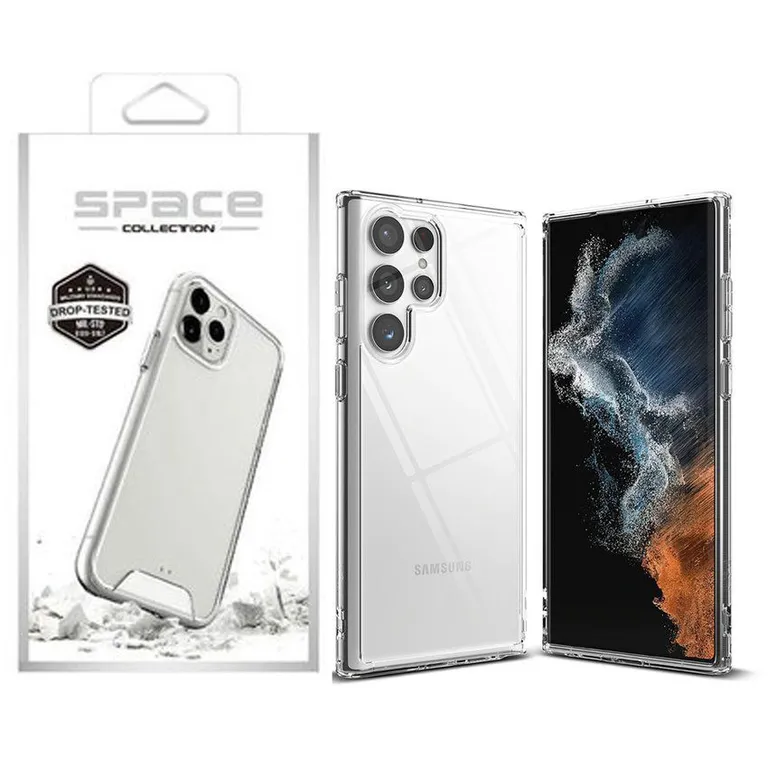Funda Space para Samsung Galaxy S22 Ultra - Transparente